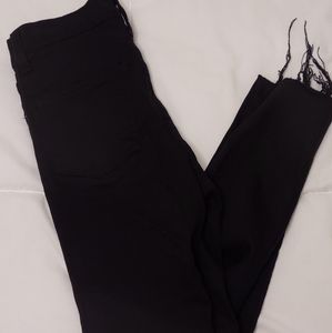 Black skinny jeans size 0